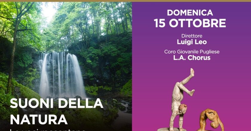 MarTa: Domani, 15 ottobre, nella rassegna “MArTA in MUSICA”, i “Suoni della Natura”