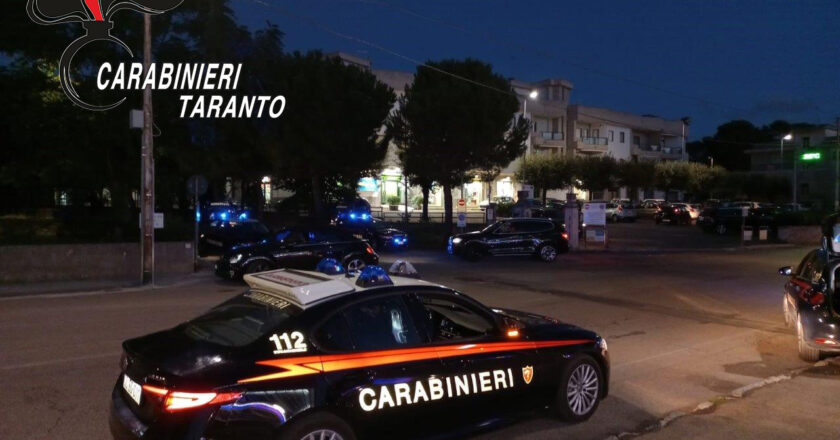 I Carabinieri della Compagnia di Taranto hanno arrestato, per detenzione di stupefacenti, un 55enne di Taranto.