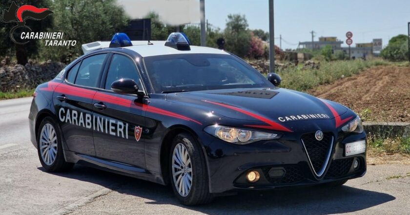 GINOSA, CONTROLLI DURANTE IL FINE SETTIMANA: ARRESTATO UN 19ENNE.