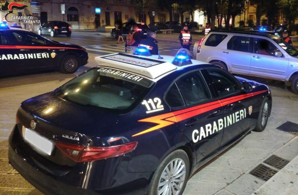 Percosse e minacce, arrestato 29enne Tarantino