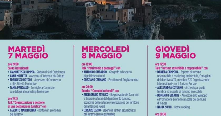 Castellaneta 7, 8 e 9 maggio, Festival fuTURi possibili