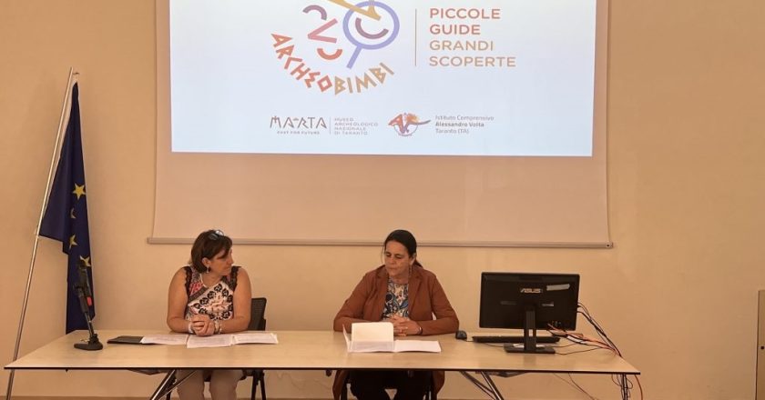 Il Museo archeologico nazionale di Taranto e l’Istituto Comprensivo “A. Volta” firmano il Patto Educativo di Comunità